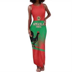 Personalized Angola Tank Maxi Dress UNITA  Party Flag Style