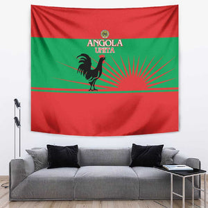 Angola Tapestry UNITA  Party Flag Style