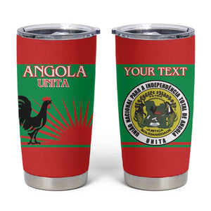 Personalized Angola Tumbler Cup UNITA  Party Flag Style