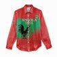 Personalized Angola Women Casual Shirt UNITA  Party Flag Style