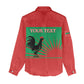 Personalized Angola Women Casual Shirt UNITA  Party Flag Style