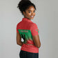 Personalized Angola Women Polo Shirt UNITA  Party Flag Style