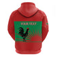 Personalized Angola Zip Hoodie UNITA  Party Flag Style