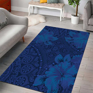 Afro Hibiscus Tropical Area Rug ShweShwe African Pattern - African Pride