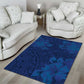Afro Hibiscus Tropical Area Rug ShweShwe African Pattern - African Pride