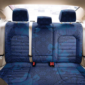 Afro Hibiscus Tropical Back Car Seat Cover ShweShwe African Pattern - African Pride