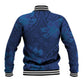 Afro Hibiscus Tropical Baseball Jacket ShweShwe African Pattern - African Pride