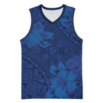 Afro Hibiscus Tropical Basketball Jersey ShweShwe African Pattern - African Pride