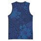 Afro Hibiscus Tropical Basketball Jersey ShweShwe African Pattern - African Pride