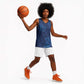 Afro Hibiscus Tropical Basketball Jersey ShweShwe African Pattern - African Pride
