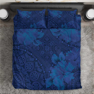 Afro Hibiscus Tropical Bedding Set ShweShwe African Pattern - African Pride