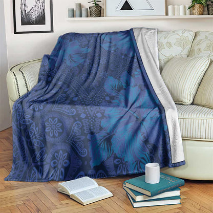 Afro Hibiscus Tropical Blanket ShweShwe African Pattern - African Pride