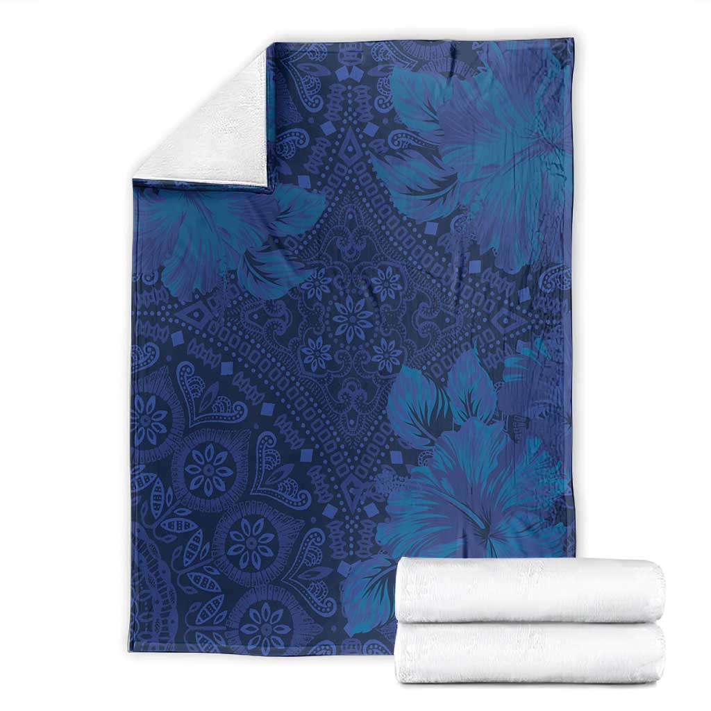 Afro Hibiscus Tropical Blanket ShweShwe African Pattern - African Pride