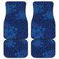 Afro Hibiscus Tropical Car Mats ShweShwe African Pattern - African Pride