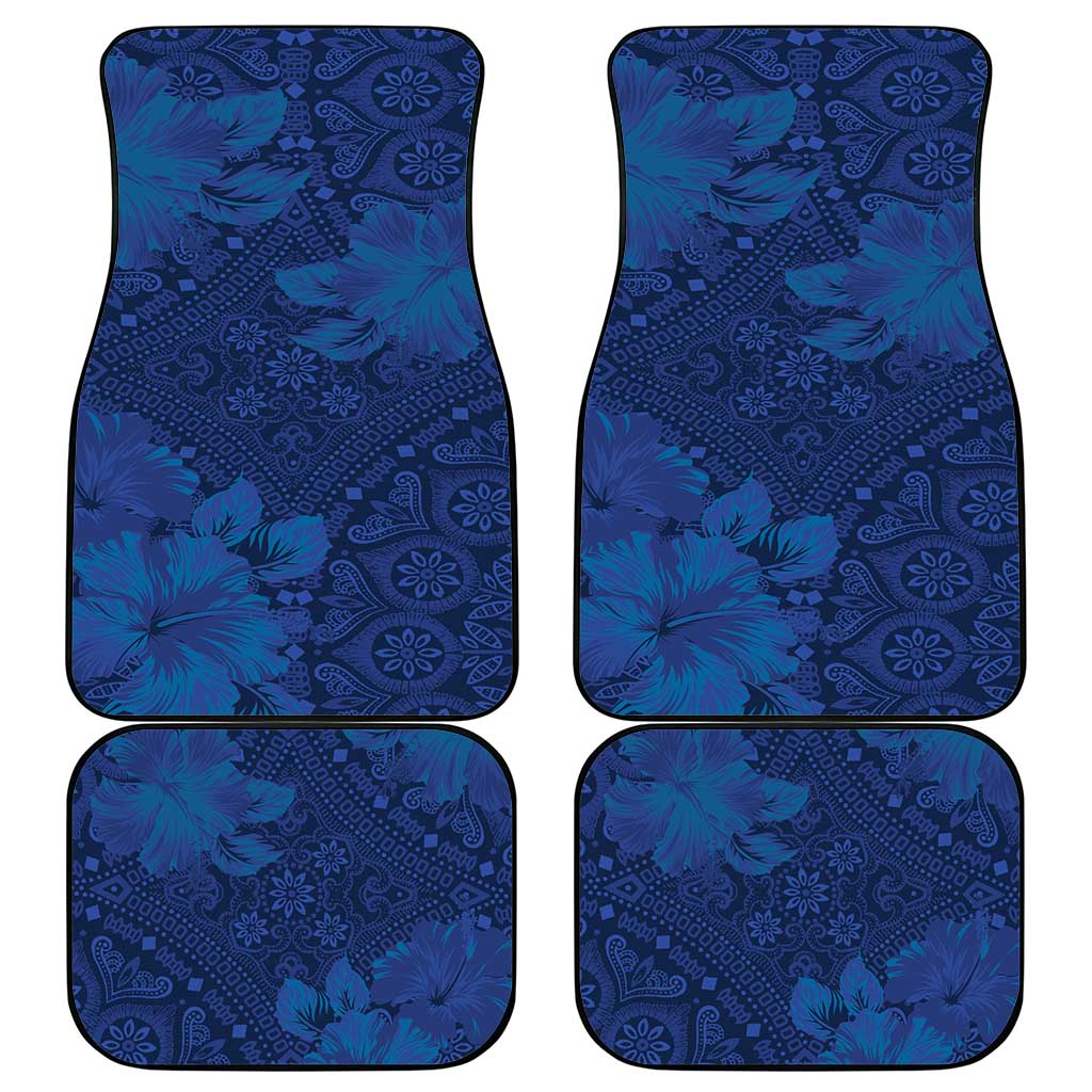 Afro Hibiscus Tropical Car Mats ShweShwe African Pattern - African Pride