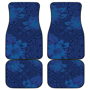 Afro Hibiscus Tropical Car Mats ShweShwe African Pattern - African Pride