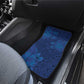 Afro Hibiscus Tropical Car Mats ShweShwe African Pattern - African Pride