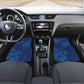 Afro Hibiscus Tropical Car Mats ShweShwe African Pattern - African Pride