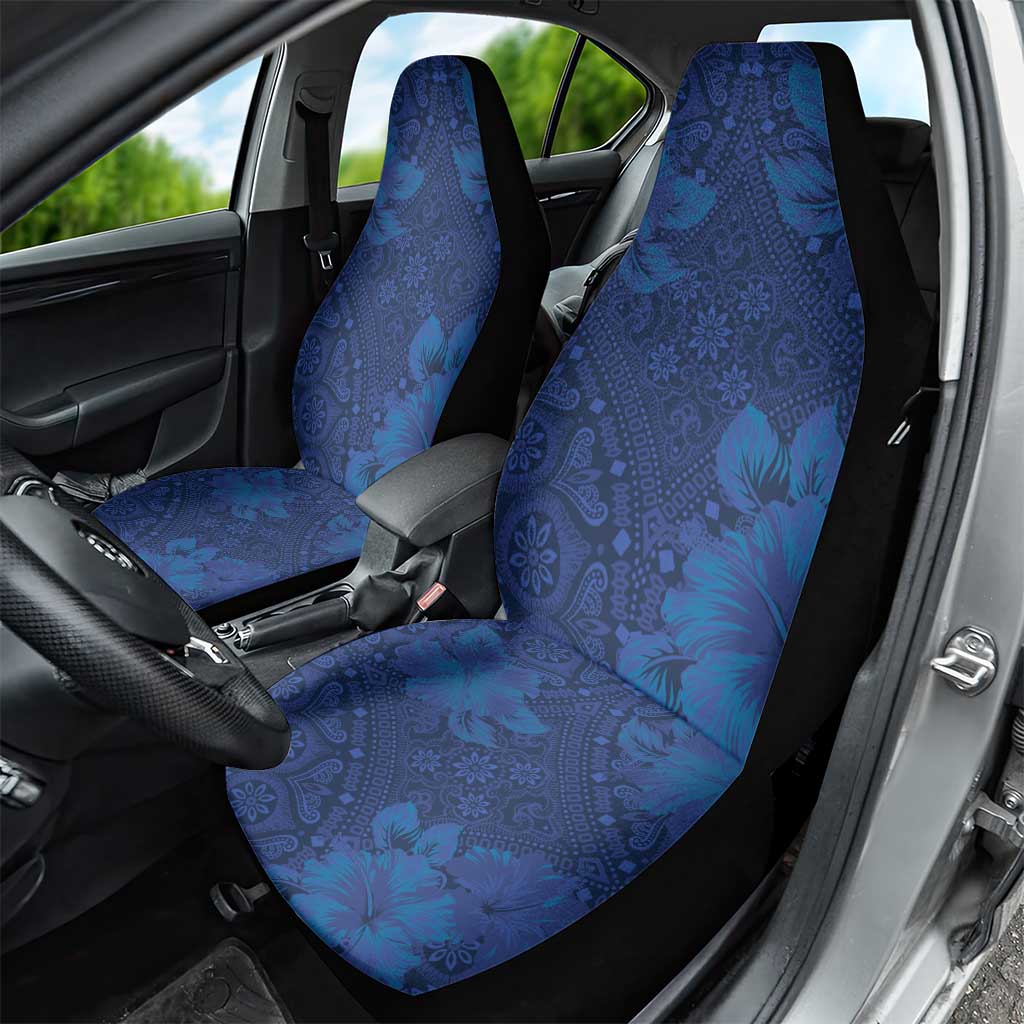Afro Hibiscus Tropical Car Seat Cover ShweShwe African Pattern - African Pride