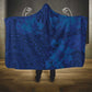 Afro Hibiscus Tropical Hooded Blanket ShweShwe African Pattern - African Pride