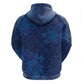 Afro Hibiscus Tropical Hoodie ShweShwe African Pattern - African Pride