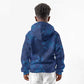 Afro Hibiscus Tropical Kid Hoodie ShweShwe African Pattern - African Pride