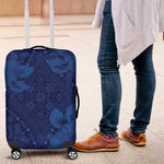 Afro Hibiscus Tropical Luggage Cover ShweShwe African Pattern - African Pride