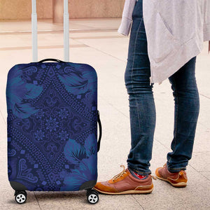 Afro Hibiscus Tropical Luggage Cover ShweShwe African Pattern - African Pride