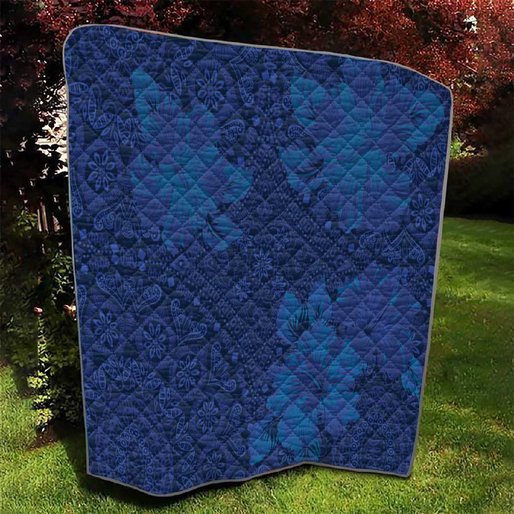 Afro Hibiscus Tropical Quilt ShweShwe African Pattern - African Pride
