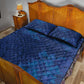 Afro Hibiscus Tropical Quilt Bed Set ShweShwe African Pattern - African Pride