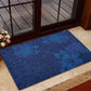Afro Hibiscus Tropical Rubber Doormat ShweShwe African Pattern - African Pride