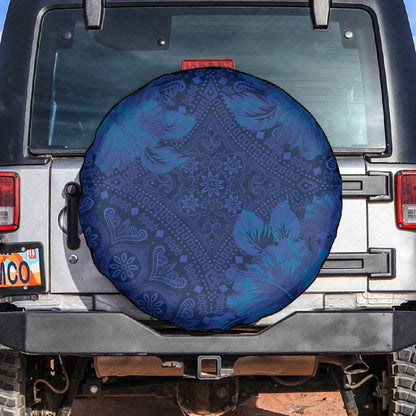 Afro Hibiscus Tropical Spare Tire Cover ShweShwe African Pattern - African Pride