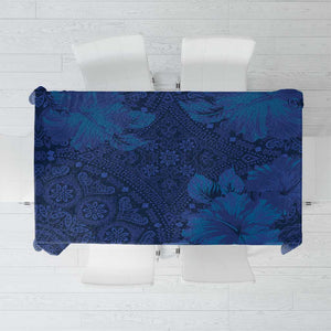 Afro Hibiscus Tropical Tablecloth ShweShwe African Pattern - African Pride