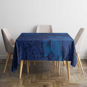 Afro Hibiscus Tropical Tablecloth ShweShwe African Pattern - African Pride