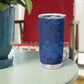 Afro Hibiscus Tropical Tumbler Cup ShweShwe African Pattern - African Pride
