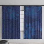 Afro Hibiscus Tropical Window Curtain ShweShwe African Pattern - African Pride