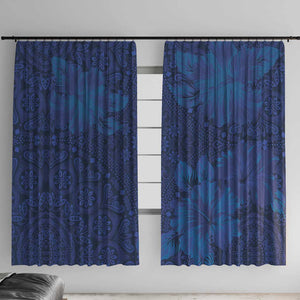 Afro Hibiscus Tropical Window Curtain ShweShwe African Pattern - African Pride