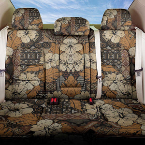Afro Hibiscus Tropical Back Car Seat Cover African Pattern - African Pride