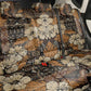 Afro Hibiscus Tropical Back Car Seat Cover African Pattern - African Pride