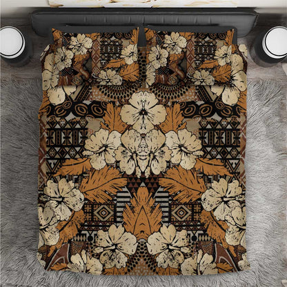 Afro Hibiscus Tropical Bedding Set African Pattern - African Pride