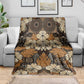 Afro Hibiscus Tropical Blanket African Pattern - African Pride