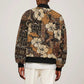 Afro Hibiscus Tropical Bomber Jacket African Pattern - African Pride