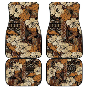 Afro Hibiscus Tropical Car Mats African Pattern - African Pride