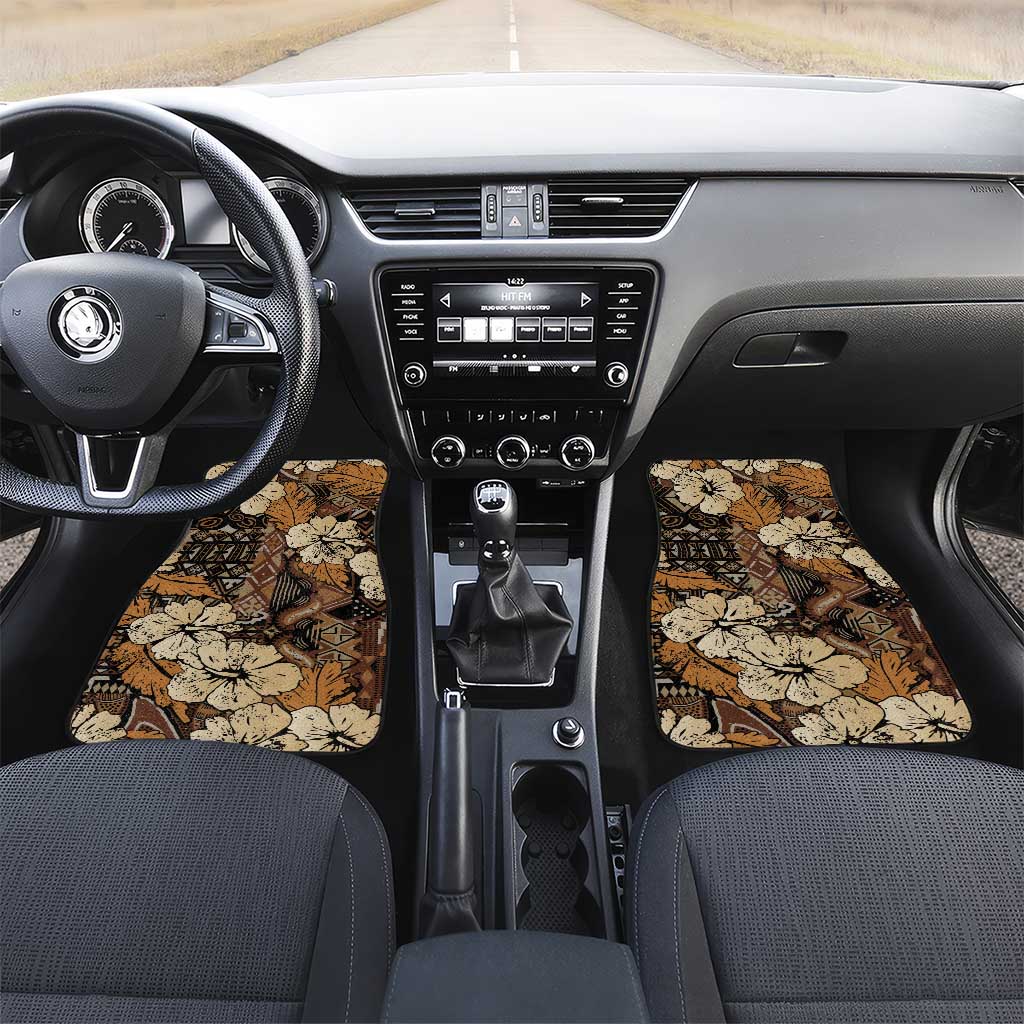 Afro Hibiscus Tropical Car Mats African Pattern - African Pride