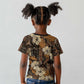 Afro Hibiscus Tropical Kid T shirt African Pattern - African Pride