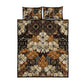 Afro Hibiscus Tropical Quilt Bed Set African Pattern - African Pride