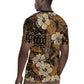 Afro Hibiscus Tropical Rugby Jersey African Pattern - African Pride