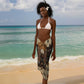 Afro Hibiscus Tropical Sarong African Pattern - African Pride