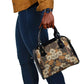 Afro Hibiscus Tropical Shoulder Handbag African Pattern - African Pride