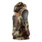 Afro Hibiscus Tropical Sleeveless Hoodie African Pattern - African Pride